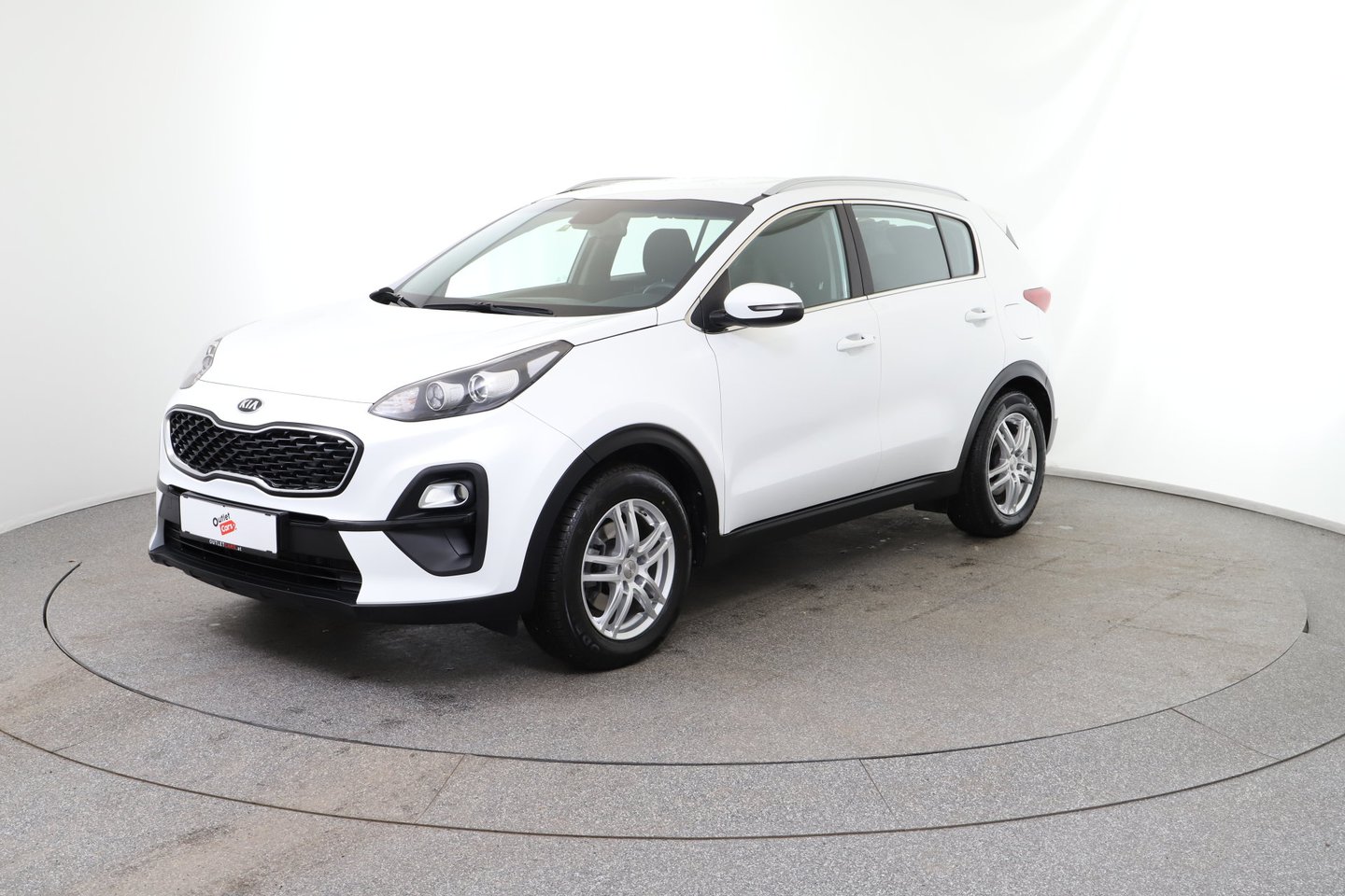 Bild eines Kia Sportage 1,6 CRDI SCR MHD Silber DCT Aut.