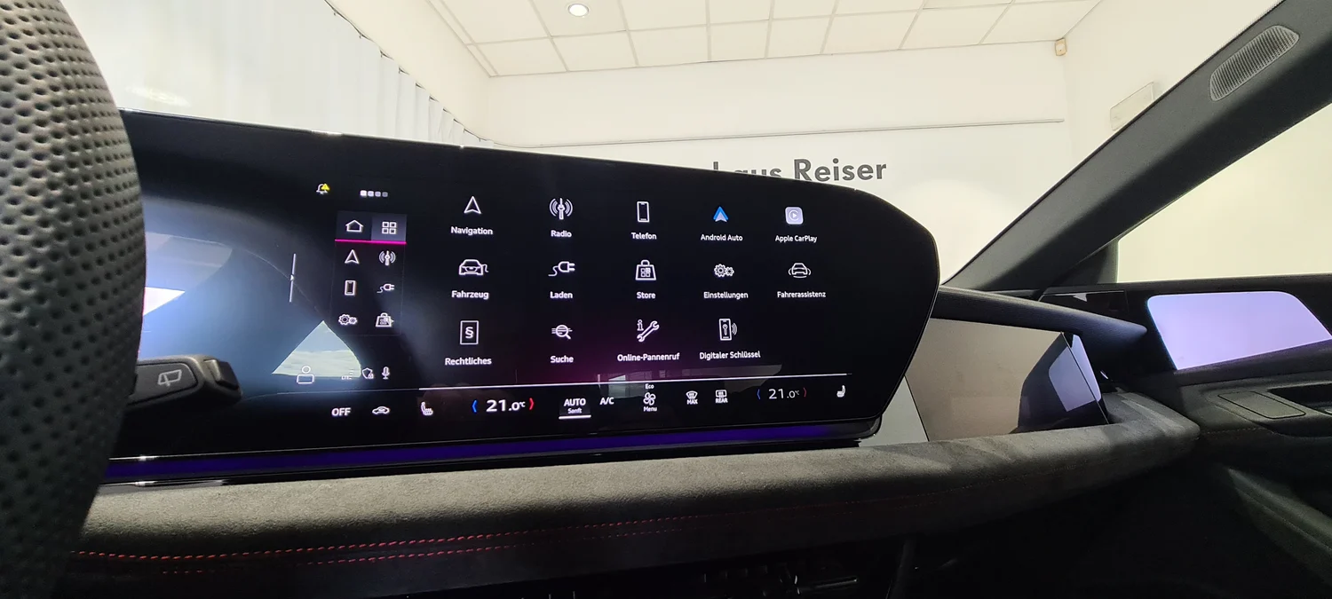 Bild eines Audi S6 Avant e-tron