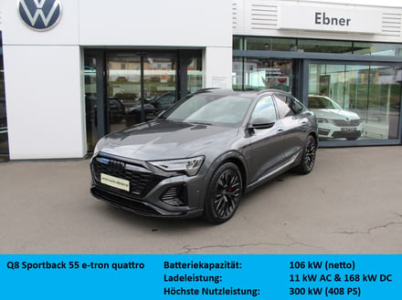 Audi Q8 Sportback 55 e-tron quattro S line