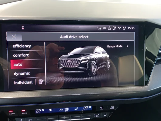Bild eines Q4 Sportback 55 e-tron quattro