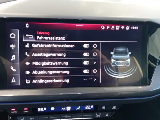 Bild eines Q4 Sportback 55 e-tron quattro