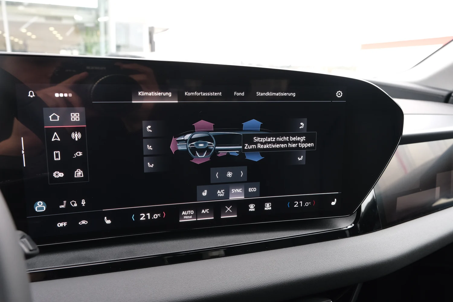 Bild eines Q6 e-tron quattro business