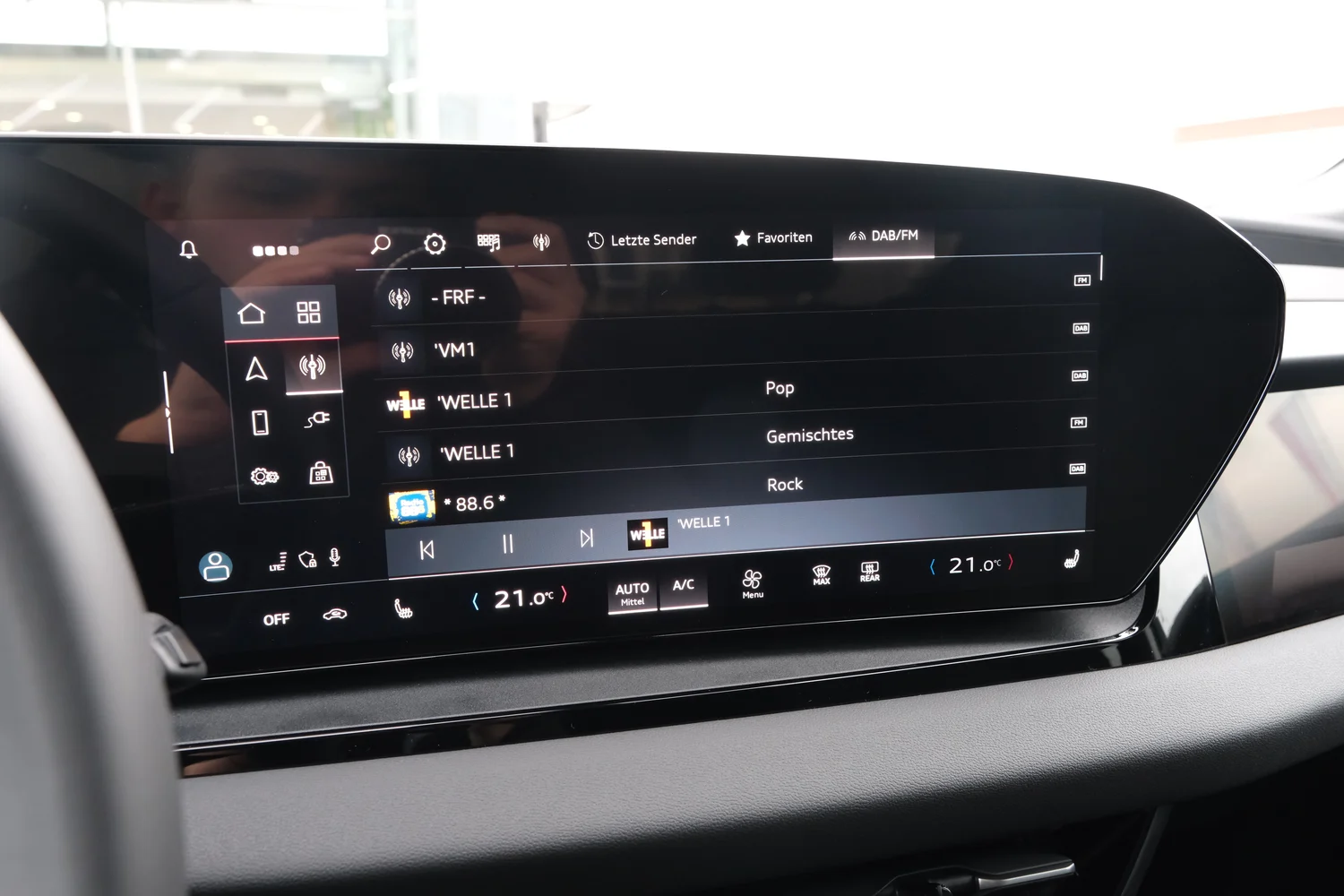 Bild eines Q6 e-tron quattro business