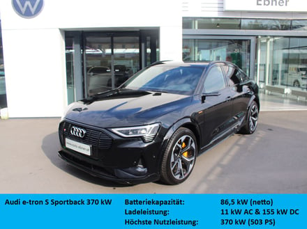 Audi e-tron S Sportback 370 kW