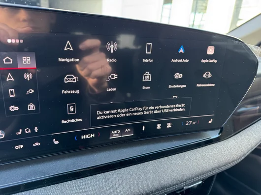 Bild eines Audi Q6 e-tron quattro
