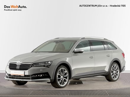 Škoda Superb Combi DSG 2,0TDI 147kW 4x4 Scout