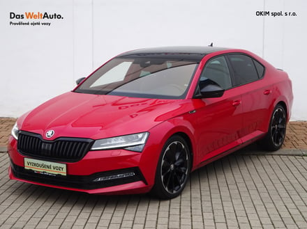 Škoda Superb 2,0 TDi/ 147kW Sportline  DSG 4x4