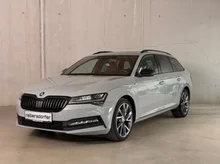Škoda Superb Combi Sportline 4x4 in hellgrau - metallic