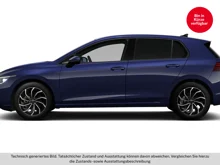VW Golf Rabbit 45 TSI ACT in Atlantic Blue Metallic