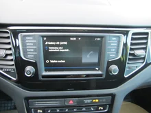 VW Golf Sportsvan Highline TDI in Atlantic Blue Metallic