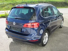 VW Golf Sportsvan Highline TDI in Atlantic Blue Metallic