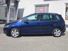 VW Golf Sportsvan Highline TDI in Atlantic Blue Metallic
