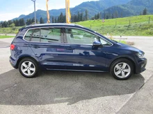 VW Golf Sportsvan Highline TDI in Atlantic Blue Metallic