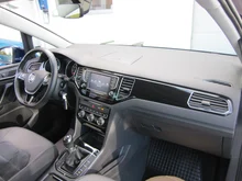 VW Golf Sportsvan Highline TDI in Atlantic Blue Metallic