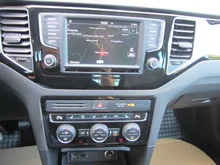 VW Golf Sportsvan Highline TDI in Atlantic Blue Metallic