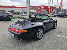 Porsche 911 Carrera Cabrio (993) in schwarz - normal