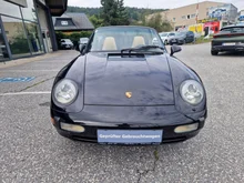 Porsche 911 Carrera Cabrio (993) in schwarz - normal
