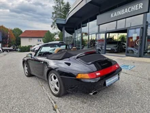 Porsche 911 Carrera Cabrio (993) in schwarz - normal