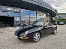 Porsche 911 Carrera Cabrio (993) in schwarz - normal