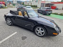 Porsche 911 Carrera Cabrio (993) in schwarz - normal