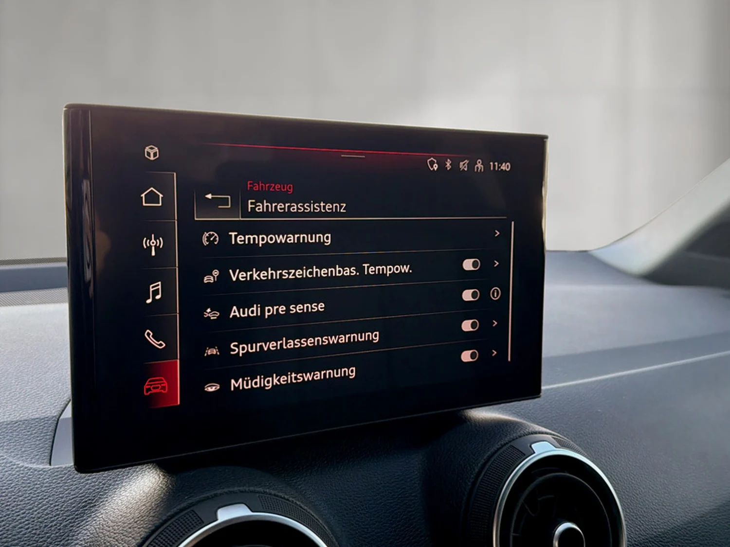 Bild eines Audi Q2 30 TFSI admired