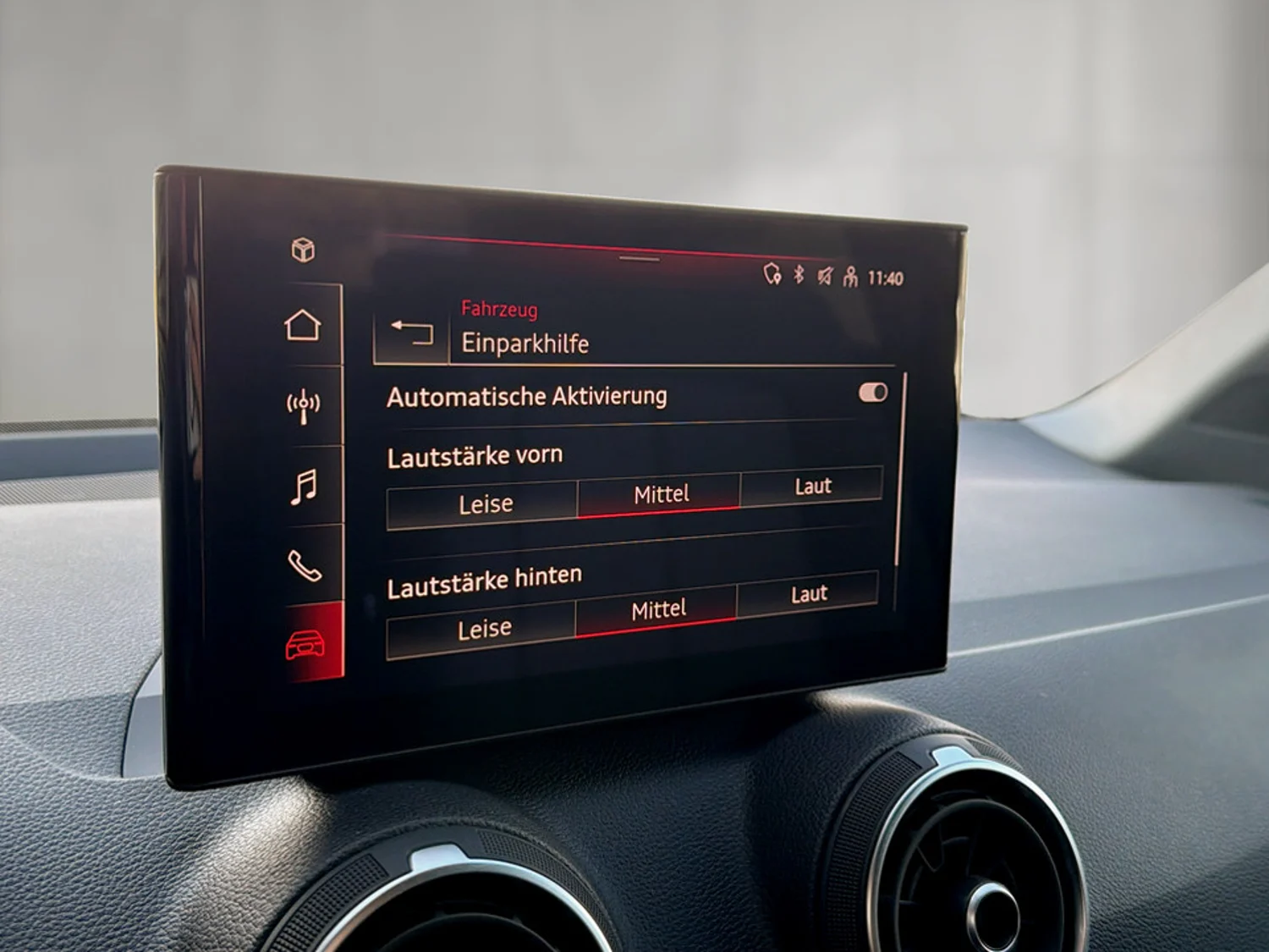 Bild eines Audi Q2 30 TFSI admired