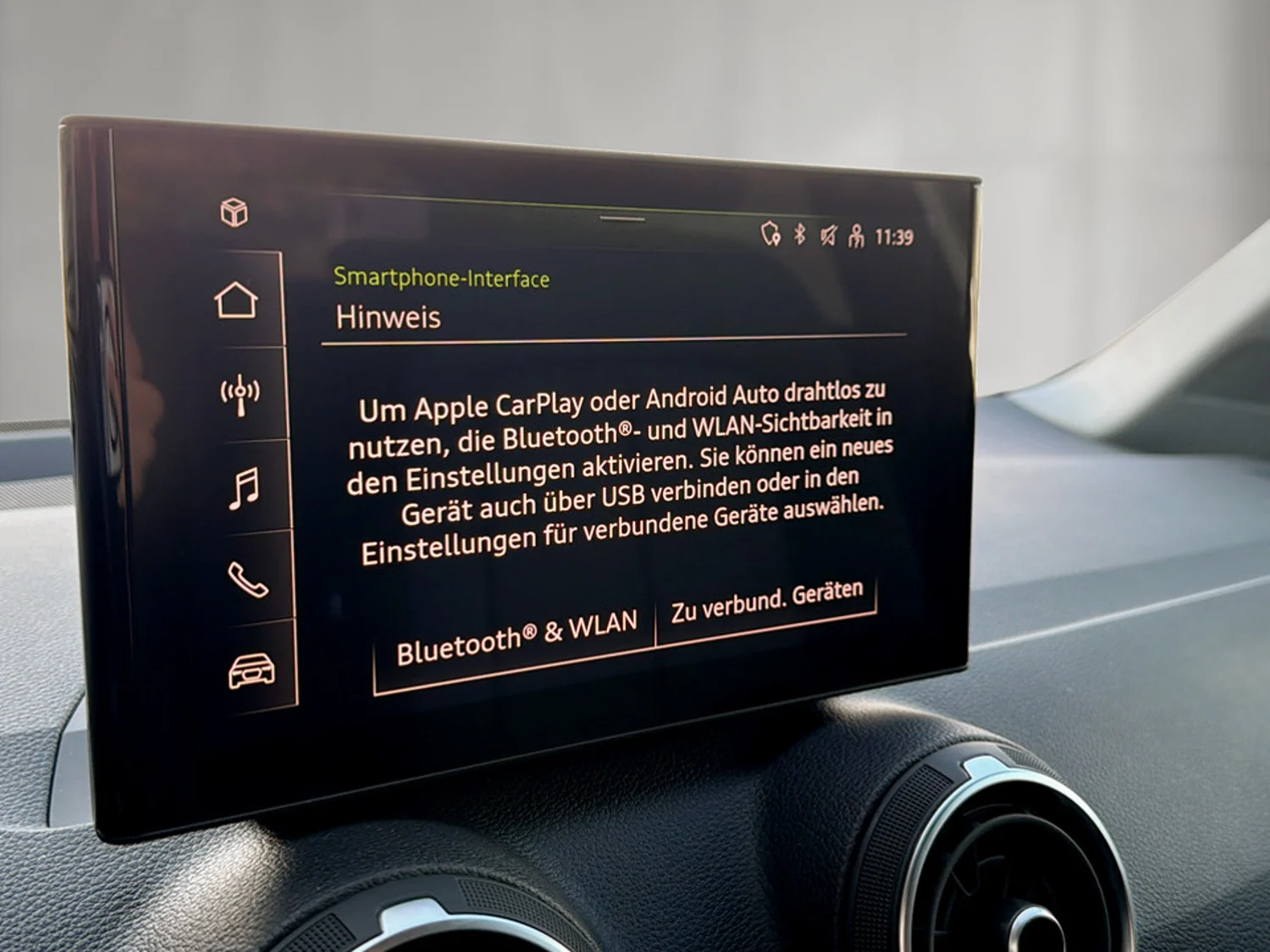 Bild eines Audi Q2 30 TFSI admired
