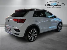 VW T-Roc Design TDI 4MOTION DSG in White Silver Metallic Dach Schwarz