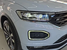 VW T-Roc Design TDI 4MOTION DSG in White Silver Metallic Dach Schwarz