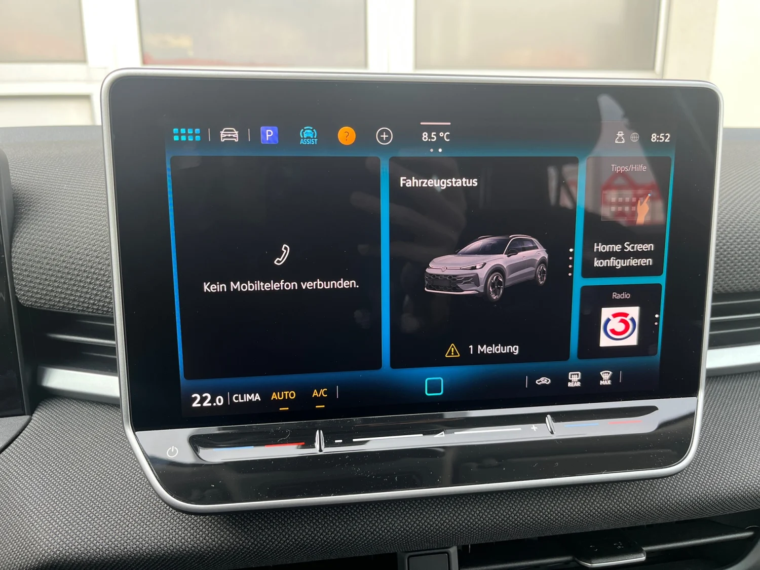 Bild eines T-Roc 4Me eTSI DSG