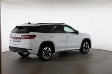 Škoda Kodiaq Sportline TDI DSG in Moon-Weiß Metallic