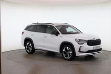 Škoda Kodiaq Sportline TDI DSG in Moon-Weiß Metallic