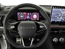 Škoda Kodiaq Sportline TDI DSG in Moon-Weiß Metallic