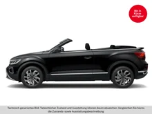 VW T-Roc Cabriolet Style TSI in Deep Black Perleffekt