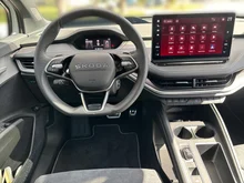 Škoda Enyaq Coupé Sportline 85x in Moon-Weiß Metallic