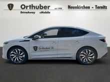Škoda Enyaq Coupé Sportline 85x in Moon-Weiß Metallic
