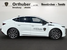 Škoda Enyaq Coupé Sportline 85x in Moon-Weiß Metallic