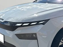 Škoda Enyaq Coupé Sportline 85x in Moon-Weiß Metallic