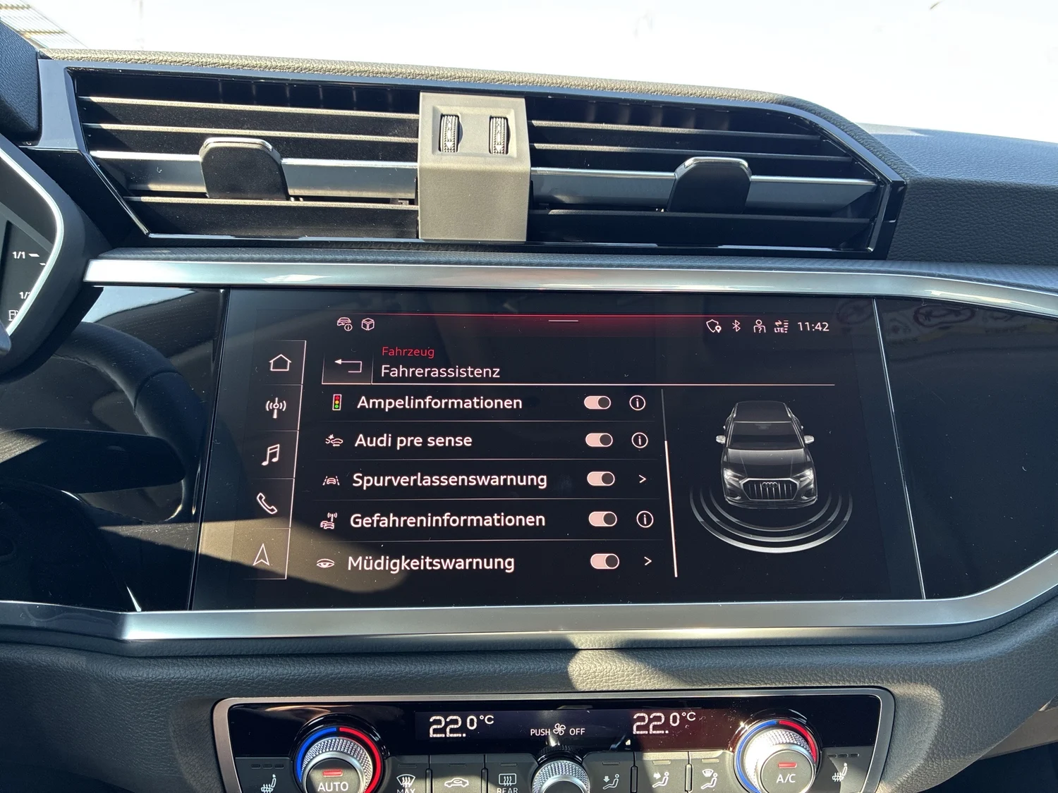Bild eines Audi Q3 35 TFSI intense