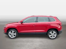 Škoda Karoq Style 125 TSI ACT in Velvet-Rot Metallic