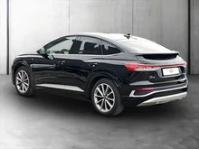 Audi Q4 Sportback e-tron 50 e-tron quattro in Mythosschwarz metallic