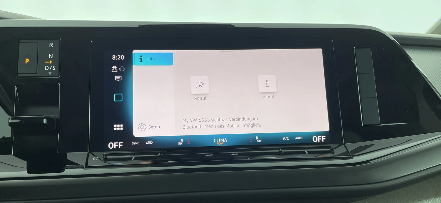 Bild eines VW Multivan Business ÜH TDI