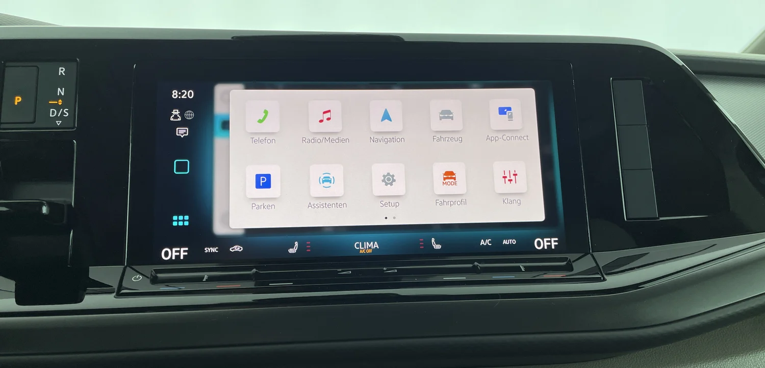 Bild eines VW Multivan Business ÜH TDI