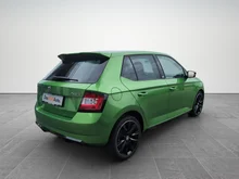 Škoda Fabia Monte Carlo TSI in Rallye-Grün Metallic