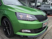 Škoda Fabia Monte Carlo TSI in Rallye-Grün Metallic