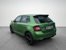 Škoda Fabia Monte Carlo TSI in Rallye-Grün Metallic