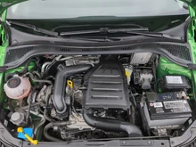 Škoda Fabia Monte Carlo TSI in Rallye-Grün Metallic