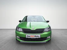 Škoda Fabia Monte Carlo TSI in Rallye-Grün Metallic