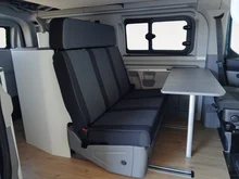 Ford Transit Custom Nugget 320 L1 Titanium Aufstelldach FWD in dunkelblau - metallic