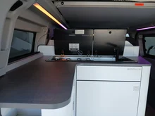 Ford Transit Custom Nugget 320 L1 Titanium Aufstelldach FWD in dunkelblau - metallic
